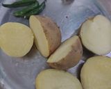 A picture of step 1 of Potato Sabudana Cutlets.