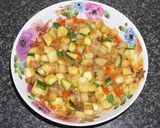 Foto del paso 4 de la receta: Tortilla de zapalllo italiano con papas