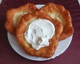 Krumplis lángos recept fázis 4 fotója