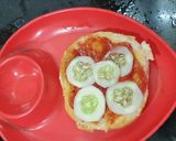 A picture of step 7 of Vegetarian Desi Burger.