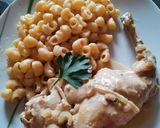 Une image de l'étape 8 de Lapin à la moutarde.