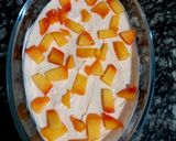 A picture of step 3 of Peach yoghurt.