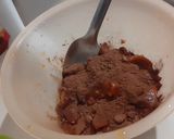 Foto del passaggio 1 della ricetta Budino di cachi con cacao, noci, amaretti, cannella e miele !