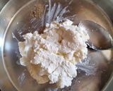 A picture of step 1 of Dahi ke kebab (no onion garlic).