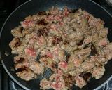A picture of step 5 of Spaghetti Casserole.
