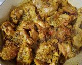 A picture of step 2 of Chicken Dilkhush.