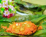 Foto langkah ke 6 dari resep Brengkes (Pepes) Ikan Patin Belimbing Wuluh.