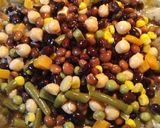 A picture of step 7 of Sausage, Beef, and Beans.