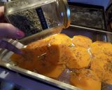 Foto del paso 6 de la receta: Medallones de calabaza al romero con filet de merluza