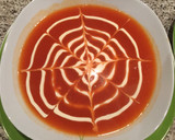 Foto del paso 9 de la receta: Crema de tomates decorada paso a paso
