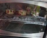 A picture of step 6 of Chocolate lava cake.