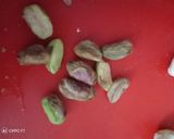 A picture of step 6 of Balushai mithai.