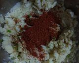 A picture of step 3 of Dabeli.