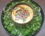 A picture of step 5 of Gujarati curry.