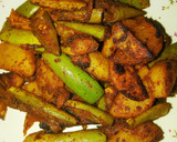 परवल आलू की सूखी सब्जी रेसिपी चरण 5 फोटो