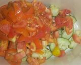 A picture of step 3 of Chickpea salad.