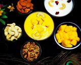 A picture of step 5 of Mango Kheer.