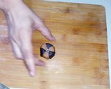 A picture of step 5 of Biscuit peda.