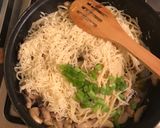 Pirított gombás tészta recept fázis 2 fotója