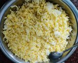 A picture of step 1 of Lemon rice from leftover rice.