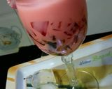 A picture of step 4 of Jello sharbat.