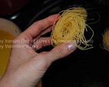 A picture of step 2 of Bird nest sweet.