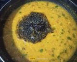 A picture of step 10 of Spring Onion Moong Dal Tadka (Rich In Protein).