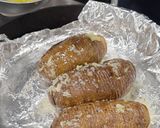 A picture of step 4 of Crispy Garlic Butter Baked Potatoes.