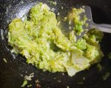 A picture of step 2 of Potato Capsi Cheesy Baby Paratha.