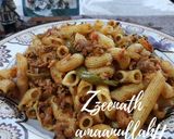 A picture of step 3 of Mixed Mutton Mince Pasta.