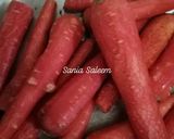 A picture of step 1 of Carrot Halwa.