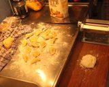 Foto del paso 3 de la receta: Agnolottis 2, al aglio olio y apancetados