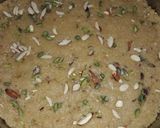 A picture of step 3 of Mawa nariyal ki barfi.