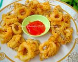 Foto langkah ke 4 dari resep Cumi Goreng Tepung Renyah.