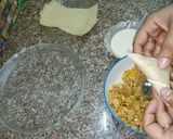 A picture of step 4 of Low calorie samosy.