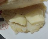 Foto del paso 5 de la receta: Arepa🥯rellena de pollo🍗 hawaiano🍍y queso🫓🧅🧀