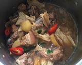 Stew pork pineapple with skin tofu recipe step 4 photo