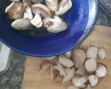 รูปขั้นตอนการทำที่ 2 ของ มะเขือยาวผัด #เมล็ดขนุน มิโซะ 🍆 #JackfruitSeeds Miso Stirfried