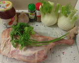 Foto del paso 1 de la receta: Cordero frito e hinojo a la plancha y salsa de frutas del bosque