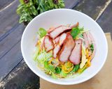 Hình bước làm 5 của món Bún Gạo xào Xá Xíu