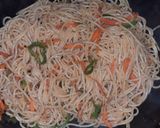 A picture of step 5 of Quick Vegetable Spaghetti.