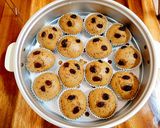 รูปขั้นตอนการทำที่ 8 ของ เค้กกล้วยหอม (สูตรนึ่ง) 👩‍🍳