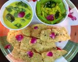 A picture of step 25 of Dussehra Special Fafda & Chutney.