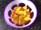 Earl grey tea frío con piña, bebida súper refrescante