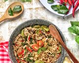 Foto langkah ke 6 dari resep Suwir Tongkol Kemangi.