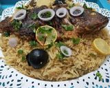 A picture of step 7 of Fish majboos Rice.