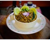 A picture of step 6 of Tadka Dal (Kolkata famous street-food): Egg Dal Tadka.