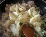 Foto del paso 4 de la receta Calabacines rellenos de pollo y ciruelas