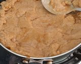 A picture of step 2 of Rajgira Halwa /Amarnath Flour Halwa (For Navratri Festival Occasions).