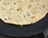 No Masala Mint (Pudina)- Coriander (Dhana) Parathas recipe step 6 photo